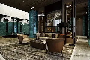 Roll Marblesive ທີ່ບໍ່ແມ່ນຕົວເອງ pvc / ມ້ວນຮູບເງົາສັດລ້ຽງ